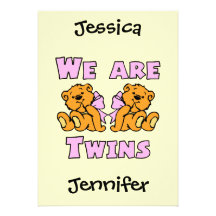 We Are Twins 3 Custom Invites