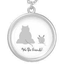 We Be Friends necklaces
