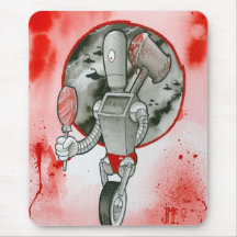 "We come in peace..." Mouse Pad