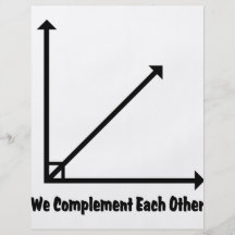 we complement each other flyers