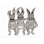 We Gargoyles Three Postcards (2)