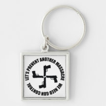 We Need Gun Control Keychain