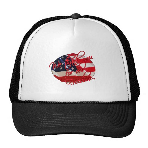 We thank you mesh hat
