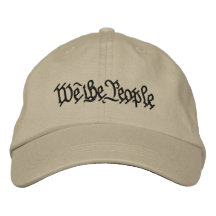 WE THE PEOPLE... EMBROIDERED HATS