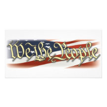 We The People Photo Card