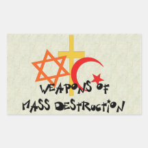 Weapons Of Mass Destruction Sticker