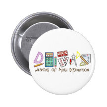 Weapons Of Math Destruction Buttons