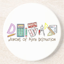 Weapons Of Math Destruction Coaster