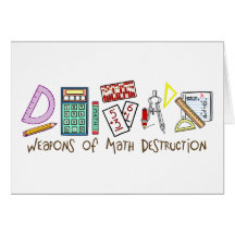 Weapons Of Math Destruction Greeting Card