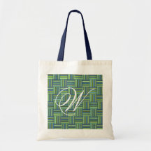 Weaved Stripes Canvas Bags