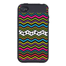 Weaved ZigZag Stripe Dot iPhone 4/4S Cover