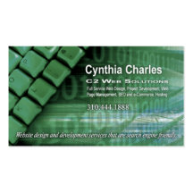 Web Design-1 Business Card template (willow)
