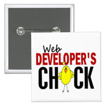 Web Developer's Chick Pin