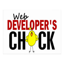 Web Developer's Chick Post Cards