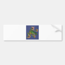 Web Frog Bumper Stickers
