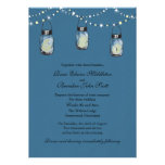 Wedding - 3 Hanging Mason Jars invitations