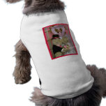 Wedding bears under a heart doggie tshirt