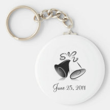 Wedding Bells Key Chains