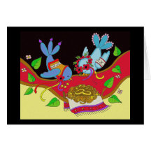 Wedding Birds Ukrainian Folk Art Cards