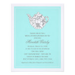 Wedding Bridal Shower Invitation | High Tea Theme