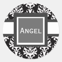 Wedding Cake Box Labels Stickers