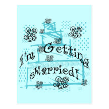 Wedding Cake Bride Tshirts and Gifts Postcard