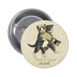 Wedding Cats Pinback Button