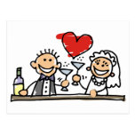 Wedding Celebration Post Cards
