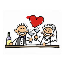 Wedding Celebration Post Cards