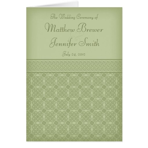 What Are The Parts Of A Wedding Program
