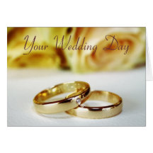Wedding Congrats/Bride & Groom Greeting Card