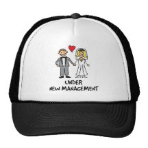 Wedding Couple - Under New Management Trucker Hat