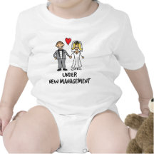 Wedding Couple - Under New Management Tshirt