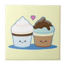 Wedding Cupcakes Tile