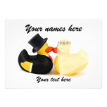 Wedding ducks 3 announcements