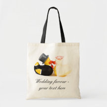 Wedding ducks ... favour bag