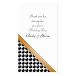 Wedding Favour Gift Tag Dotted Delight Business Card Template