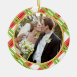 Wedding  |  First Christmas Photo Ornament