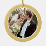 Wedding  |  First Christmas Photo Ornament