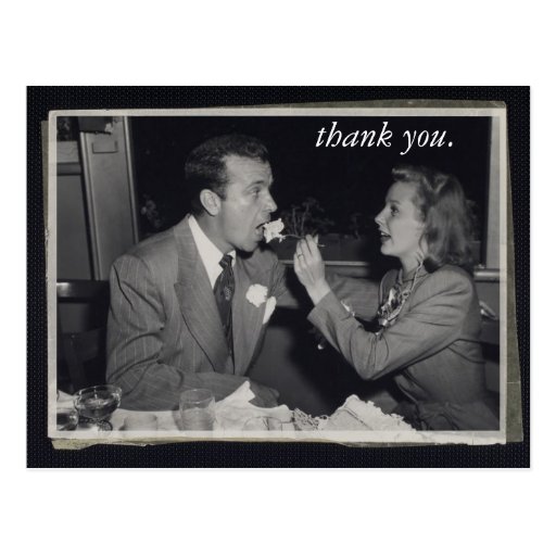 Wedding Gift Thank You Card Customisable Photo Post Card