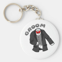 Wedding Groom Keychain