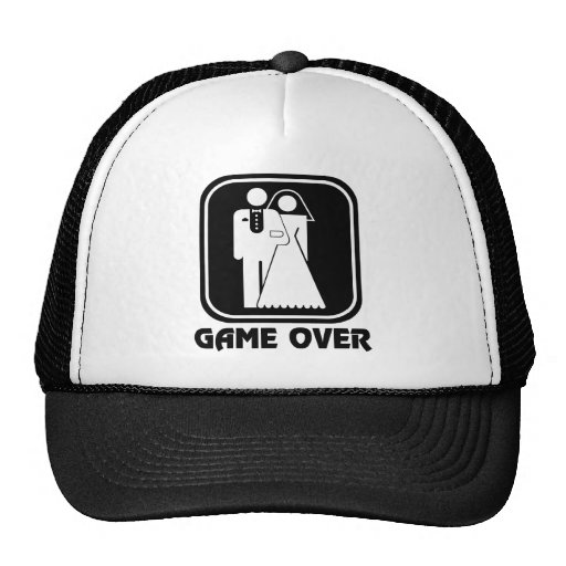 Wedding Icon: Game Over Hat / Cap