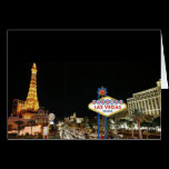 WEDDING In Fabulous Las Vegas Card cards