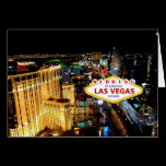 WEDDING In Fabulous Las Vegas Card cards