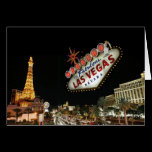 WEDDING In Fabulous Las Vegas Card cards