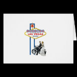 Wedding In Fabulous Las Vegas Card cards