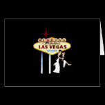 WEDDING In Fabulous Las Vegas Card cards