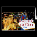 WEDDING In Fabulous Las Vegas Card cards