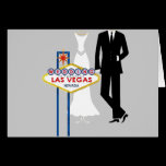 Wedding In Fabulous Las Vegas Card cards