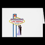 Wedding In Fabulous Las Vegas Card cards